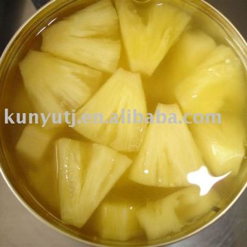 pineapple tidbits in tin with high quality