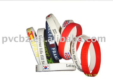 rubber magnetic sports bracelets