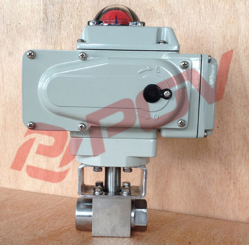 high quality electric thread high temperature ball valves pn64