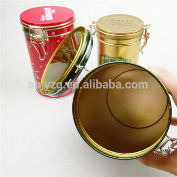 custom design metal tea packaging tin cans