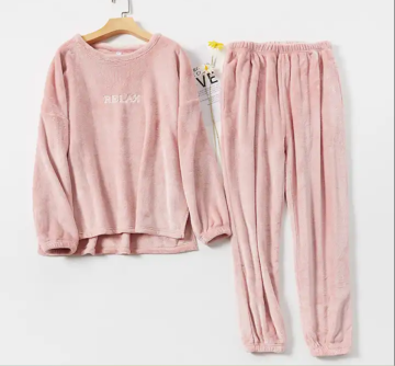 coral fleece pajamas couple home clothes sleepwear