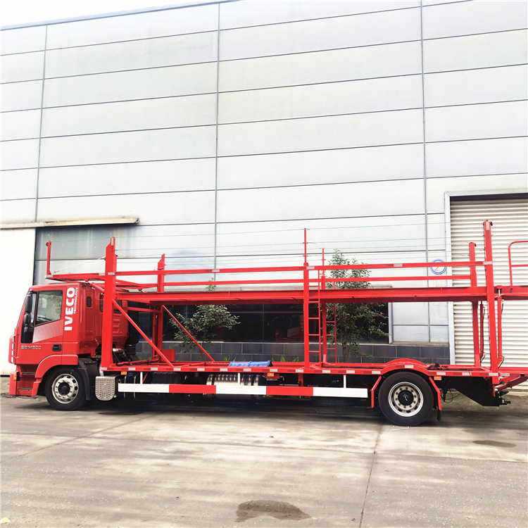 high quality 2 layers 2floor with 2axle 3axle 4axle Car Transport Car Carrier truck for sale