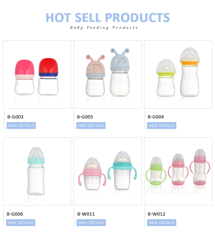 Straw Milk Leak Proof Boy Custom Branding Feeder Feeding Hand Free Wide Mouth Plastic Girl Natural Baby Bottle