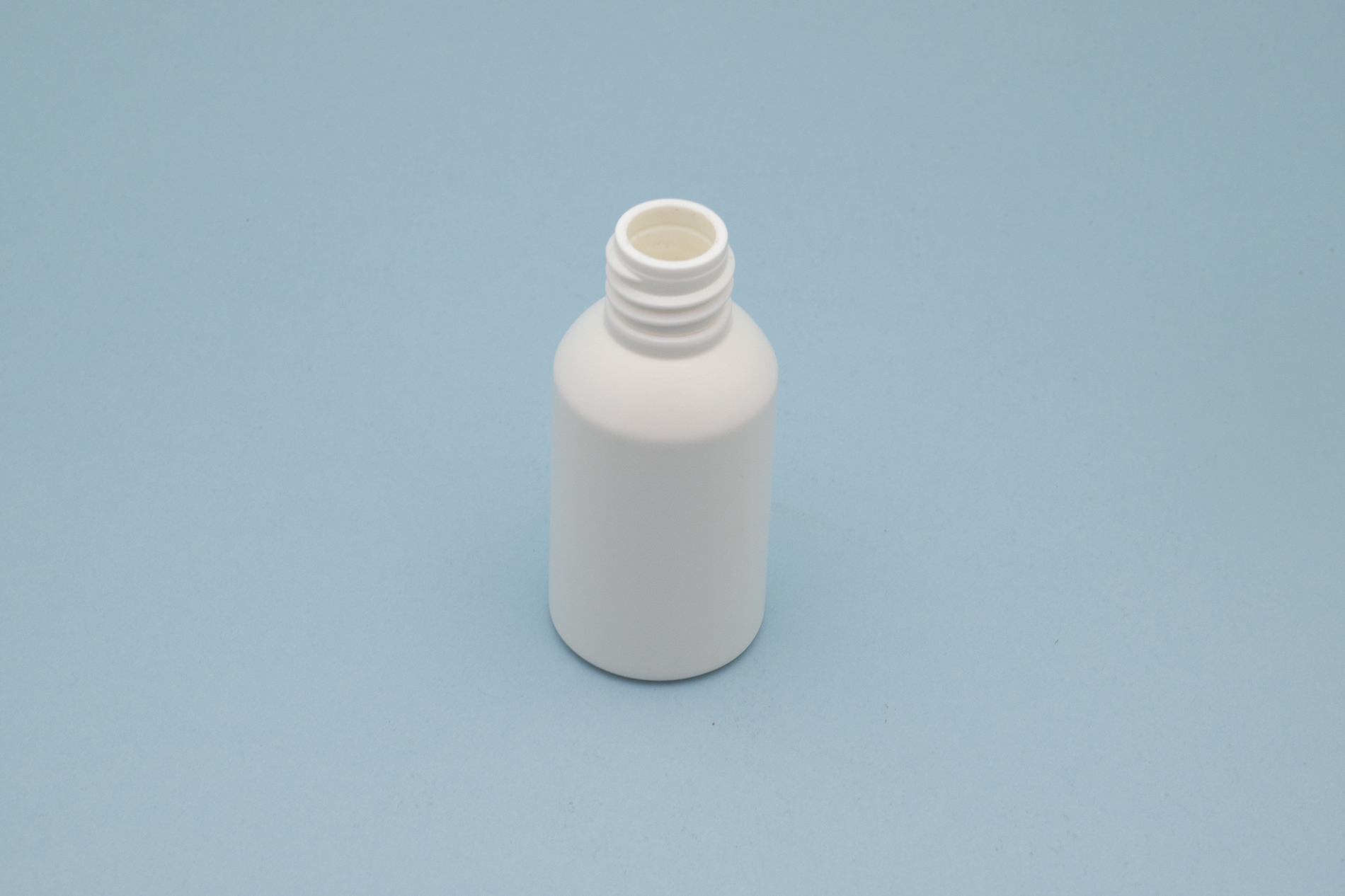 زجاجة HDPE بيضاء سعة 1 أونصة/30 مل برقبة 17/415 1 OZ/30ML White HDPE Bottle With 17/415 Neck