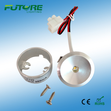 12V 1W ceiling led puck light,led puck lights the led mini puck light