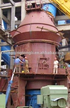 High efficiency vertical coal mill