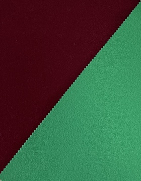 Kniited wool touch polyester suiting fabric