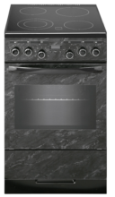 Enamel Oven Gefest Freestanding Cooker