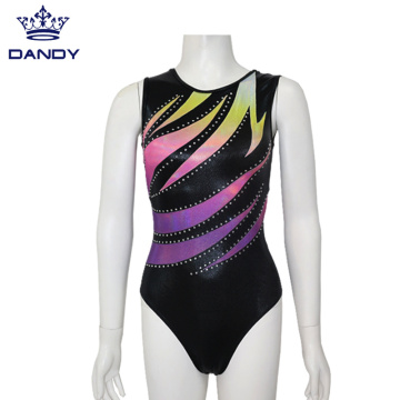 Competitive Top Fabric Ballet Dress Silk Gymnastics Leotard