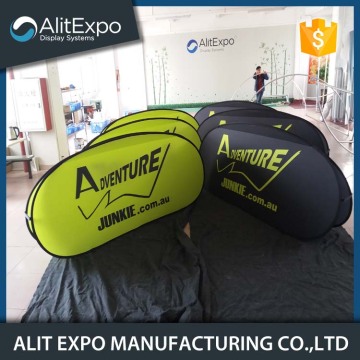 Outdoor customize printing pop up advertising stand