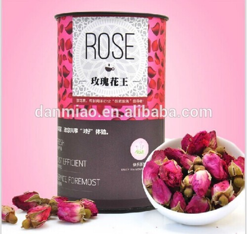 pink high quality paper tube for rose tea