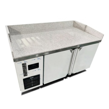 Commercial Counter Refrigerator with Worktop and Under-Fridge Freezer: Features and Benefits of 2 Door Freezers
