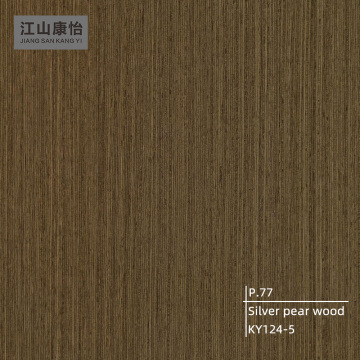 Durable Eco Film for Silver Pear Wood Products