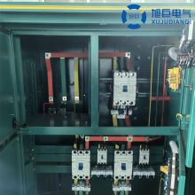 American-style box transformer - low voltage area