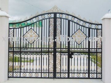 arched-top swing gates