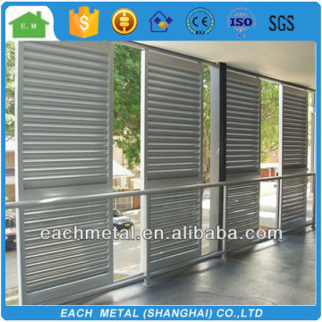 China Suppliers Free Sample Aluminium Louver Door