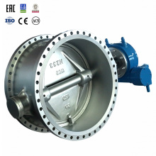 DN1600 High Performance Electric Actuator WCB Double Eccentric Butterfly Valve - China Factory