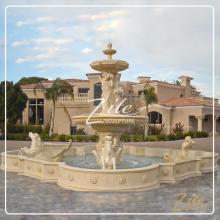 Home decor garden cantera stone fountains