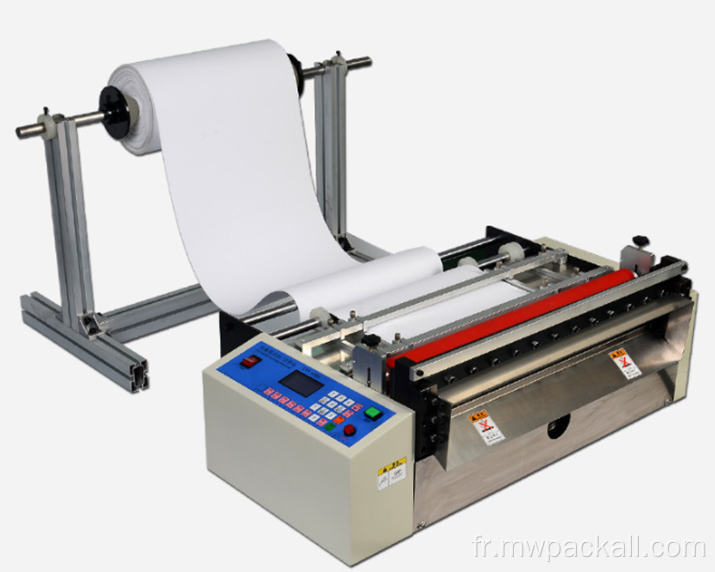 Machine de coupe en papier tissu Spunbond de textile automatique