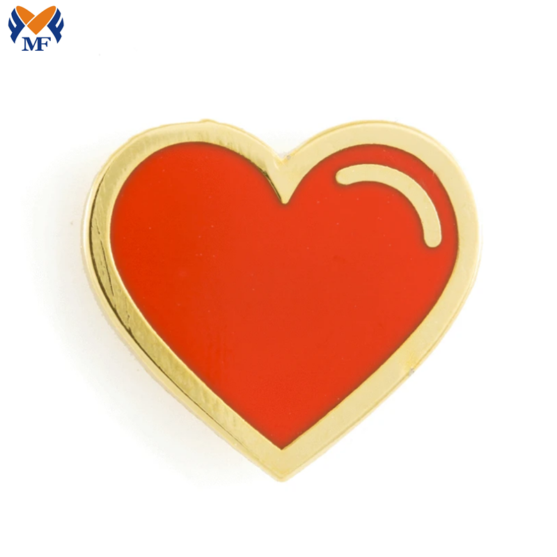 Red Heart Pin