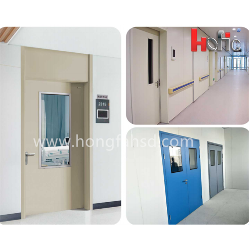 Automatic sliding hermetic X-Ray door