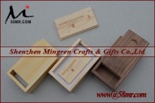 2015 Wood USB Stick Case Packaging Gift Box Holder