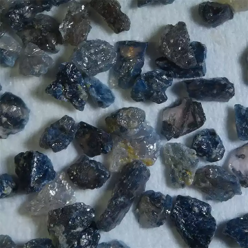 Blue fired brown corundum grit F24/F36