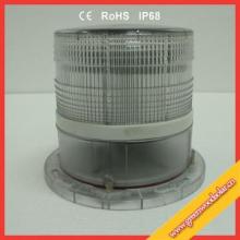 solar powered flashing airfield lights