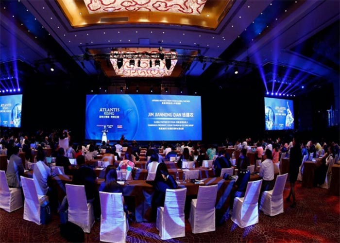 Indoor Stage LED Display Performance Background Indoor Stage LED Display Performance Background