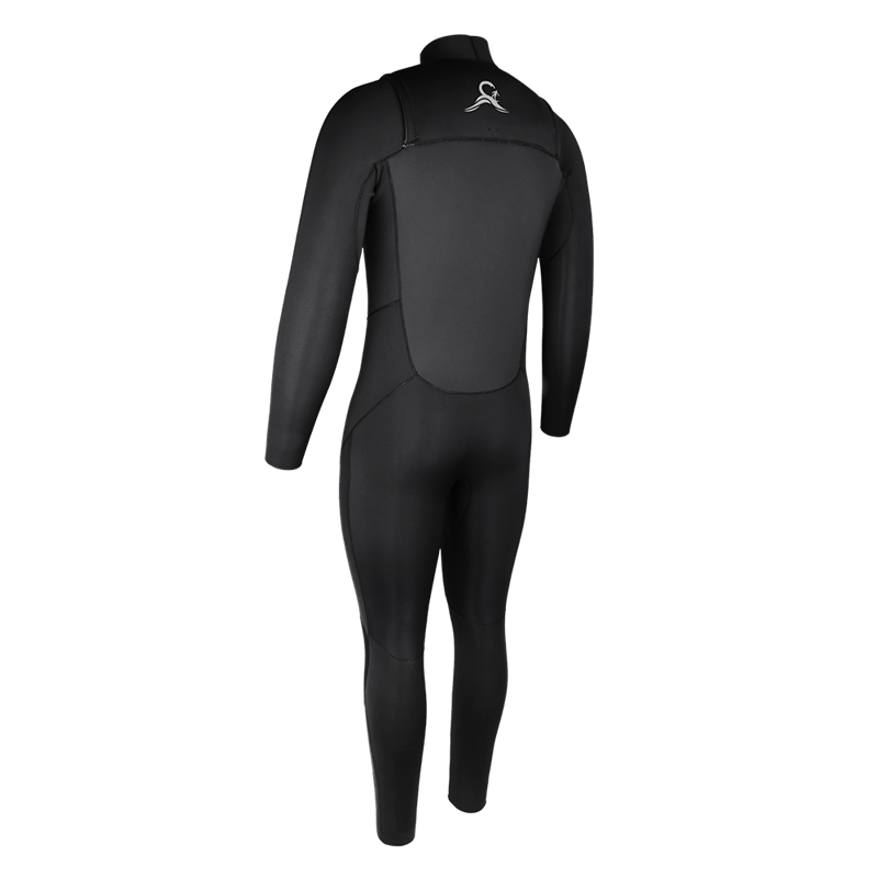 Seasein 3mm Front Zipper Black Color Surfing Wetsuits