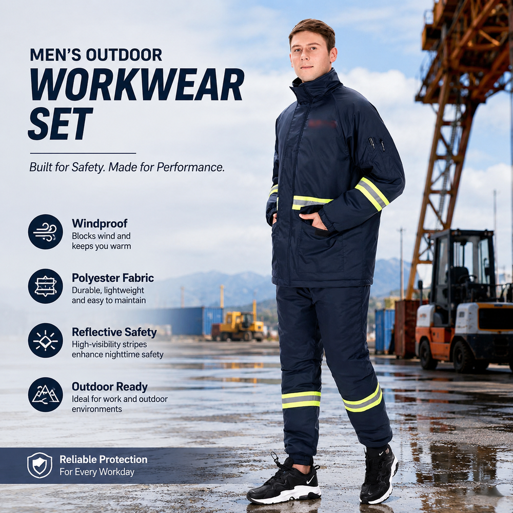 Светоотражающая защитная спецодежда с высокой видимостью High Visibility Reflective Safety Workwear Uniform