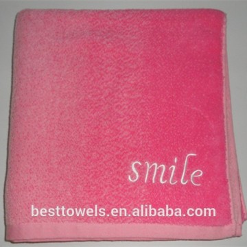 Wholesale Custom 100% Terry Cotton Bath Towel