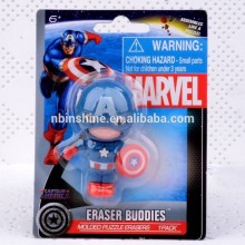 Fancy pencil eraser , puzzle eraser , toy eraser for kids and boys gifts