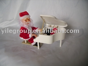 6&quot; santa Piano/santa toys/electrical santa