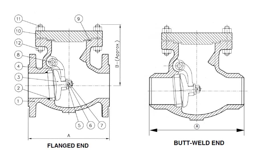 Flange Swing Check Valve