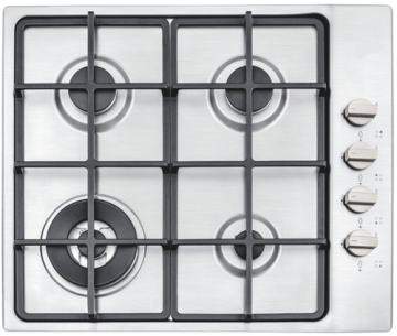 4-Burner Gas Cooker 60 CM