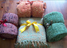 Cable Knit Bed Throw Blanket