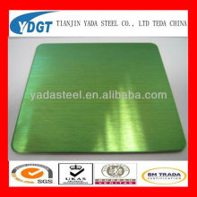satin stainless steel sheet