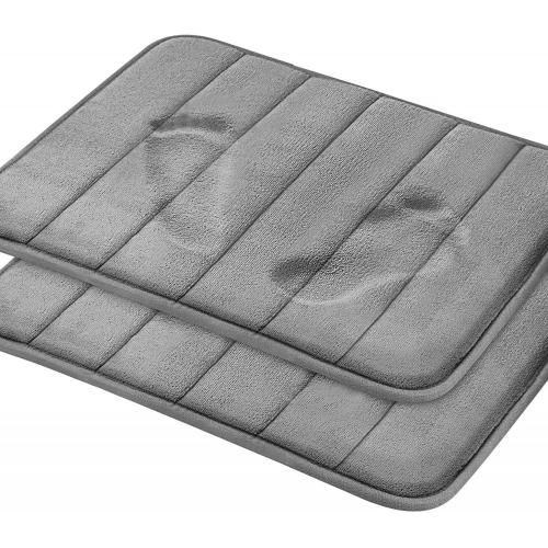 Comfity Memory Foam Bath Mat Around Toilet