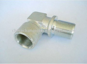 WHITE ZICN PLATING FITTING /HOSE FITTING/ pipe fitting/pipe fitting elbow