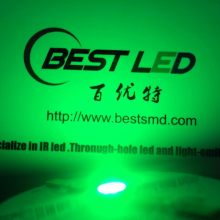 Ultraheldere 5 mm groene LED 530nm 45-graden Epistar