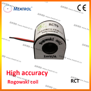 High Accuracye Rogowski Coil Current Sensor split current coil RCT