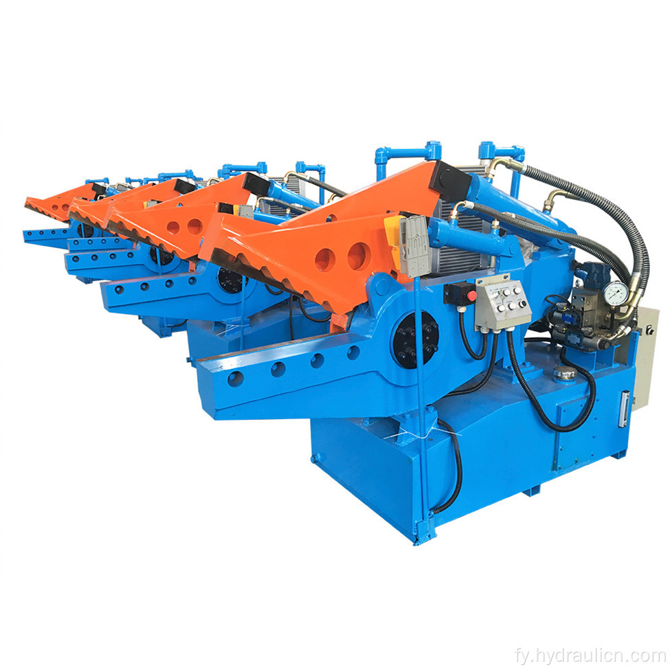 Integrated Scrap Metal Tubes Pipes Cutting Shear