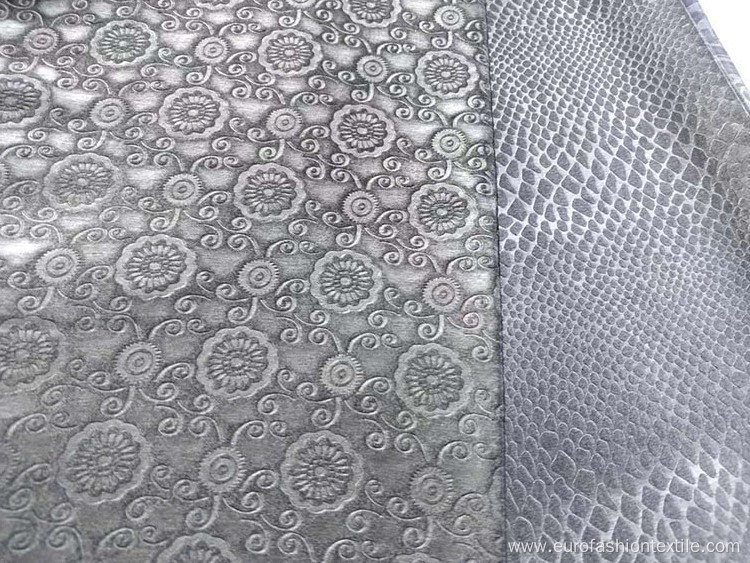 Duppion Sain Embossed Fabric