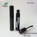 12ML Pure Black Plastic Mascara Container Silk Screen