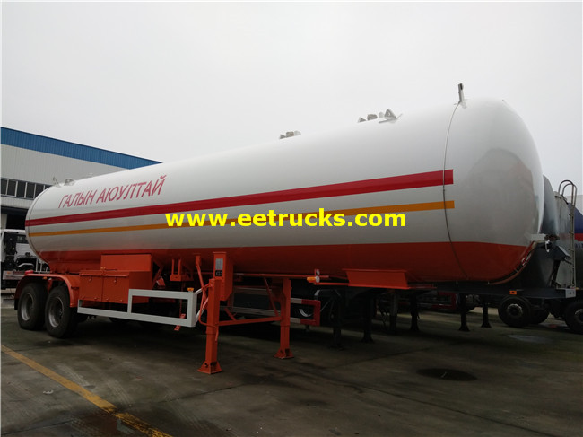 38cbm 15ton LPG Transportaion Semi Trailers