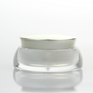 plastik cosmetic cram jar