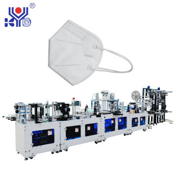 Automatic High Efficiency Filter Folding Mask Making Machine