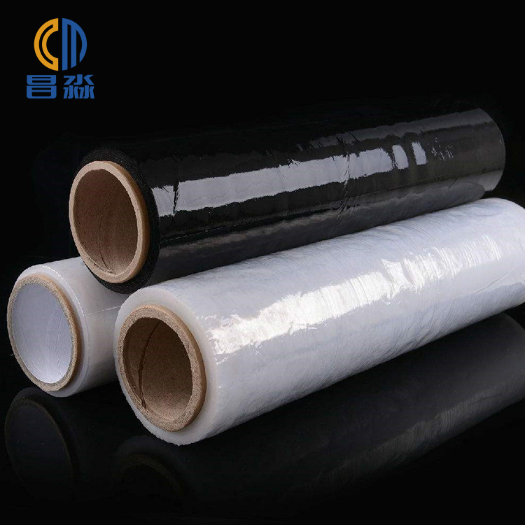 50 cm 25 micron thick black for sun shielding packaging carton pallet stretch film