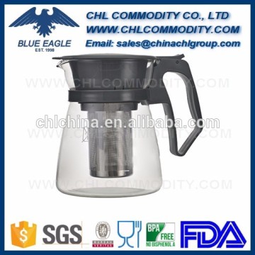 Heat resistant stainless steel coffee pot